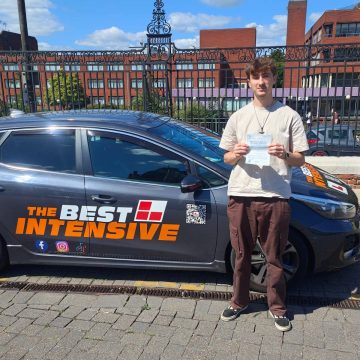 Harry - passed his driving test in Norwich after intensive driving course with Greg from The Best Intensive