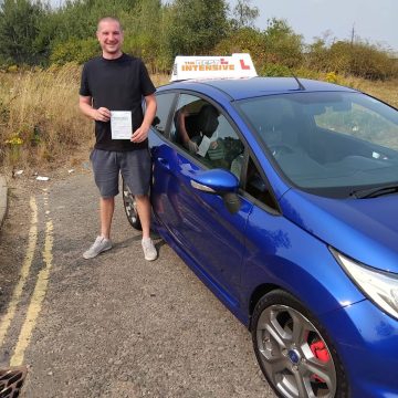 Matthew - passed driving test first time in Norwich after intensive driving course with one of the experienced instructors at The Best Intensive Driving School