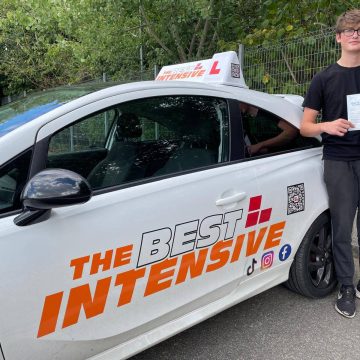 William - first time driving test pass at Norwich Peachman Way after 20 Hour Intensive Driving Crash Course with Richard from The Best Intensive Driving School